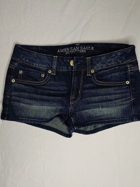 American Eagle Outfitters Indigo Blue Denim Shorts